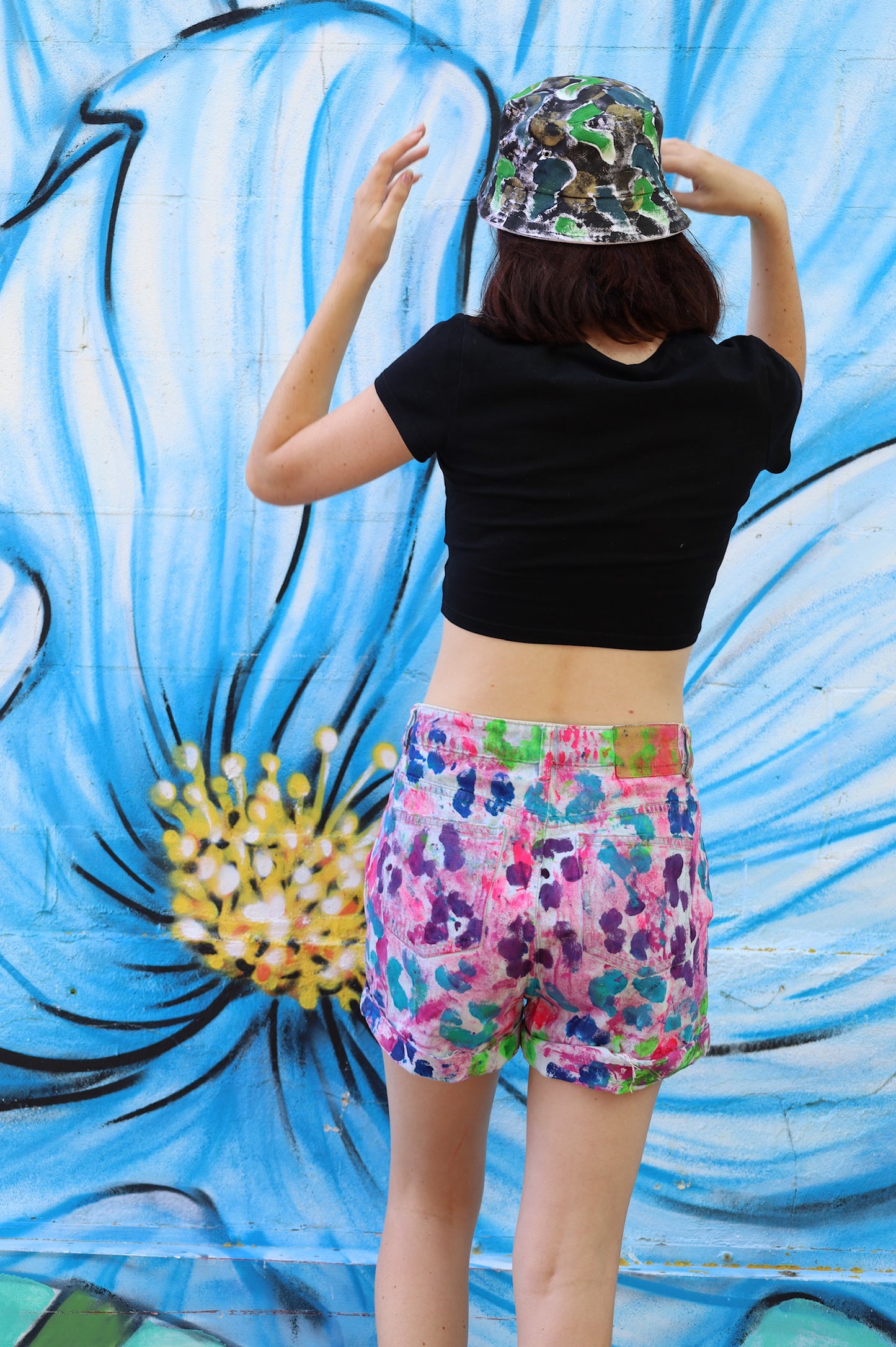 Pink Leopard Shorts