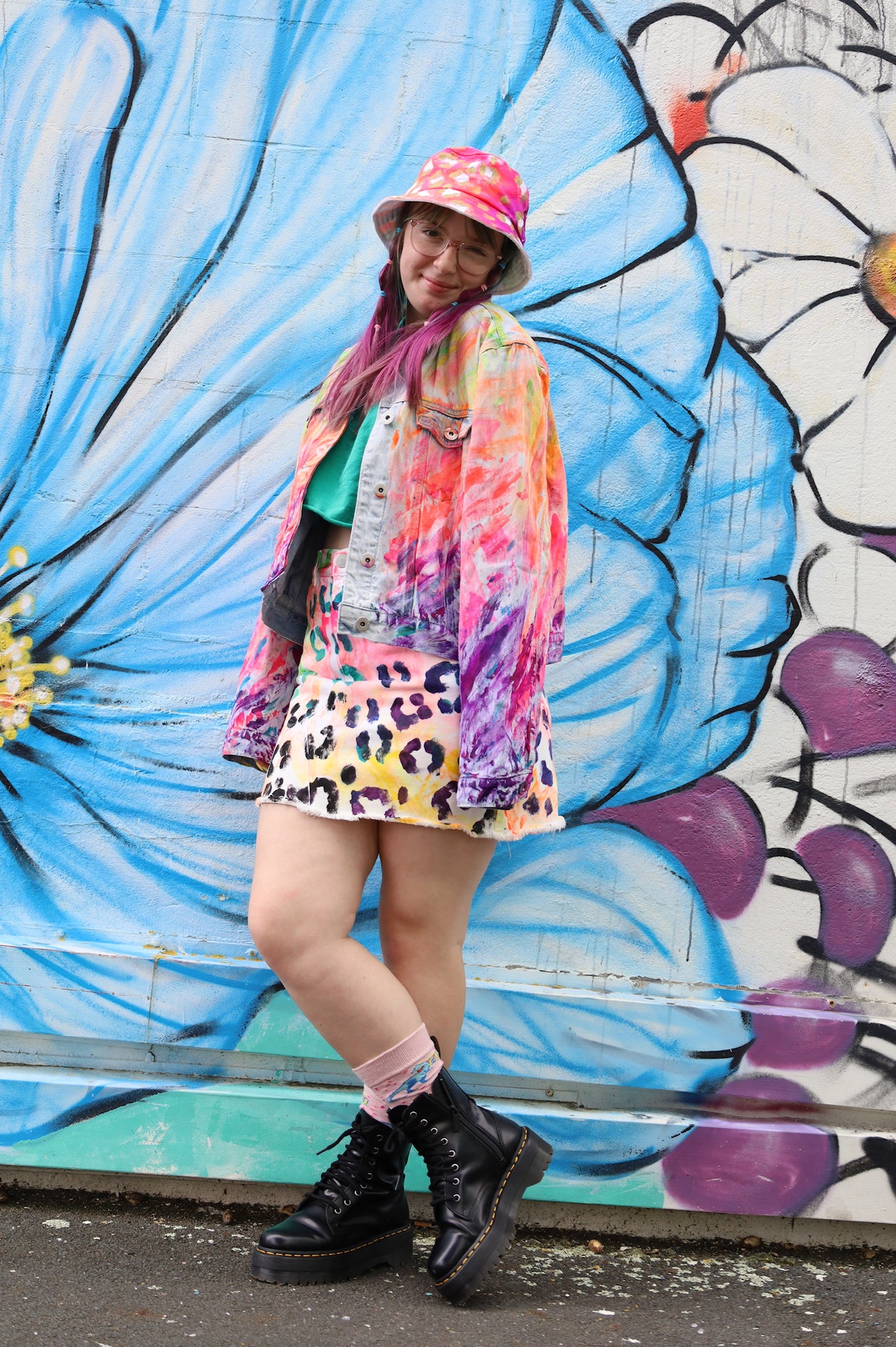 Sour Candy Denim Jacket size 18