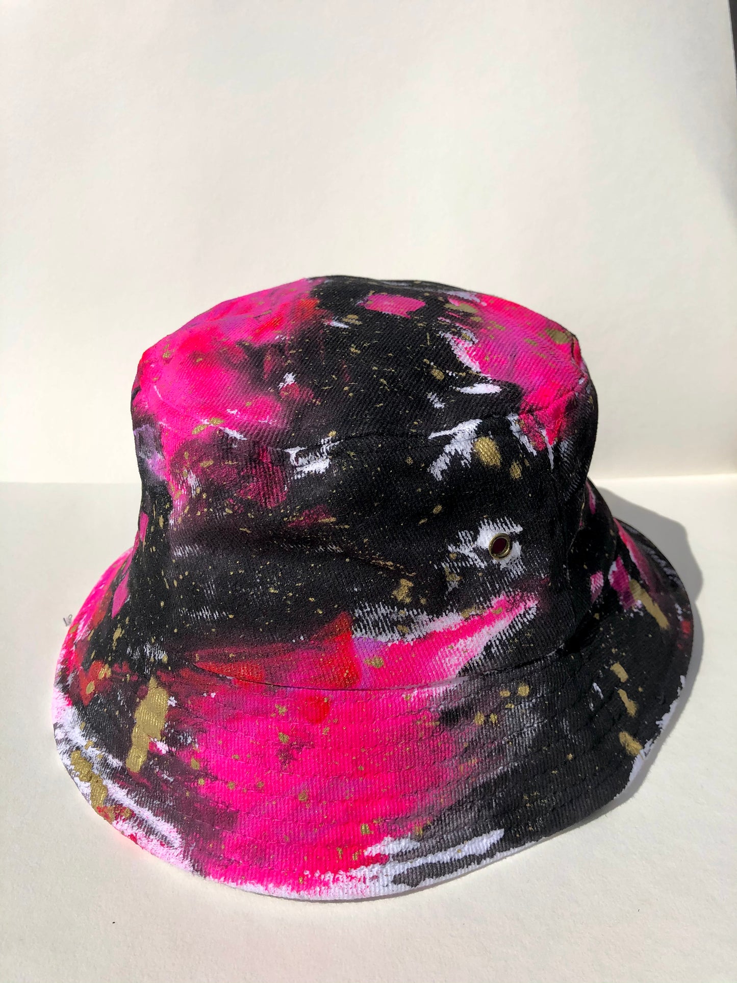 Fuchsia Galaxy - 100% Heavy Brushed Cotton Bucket Hat