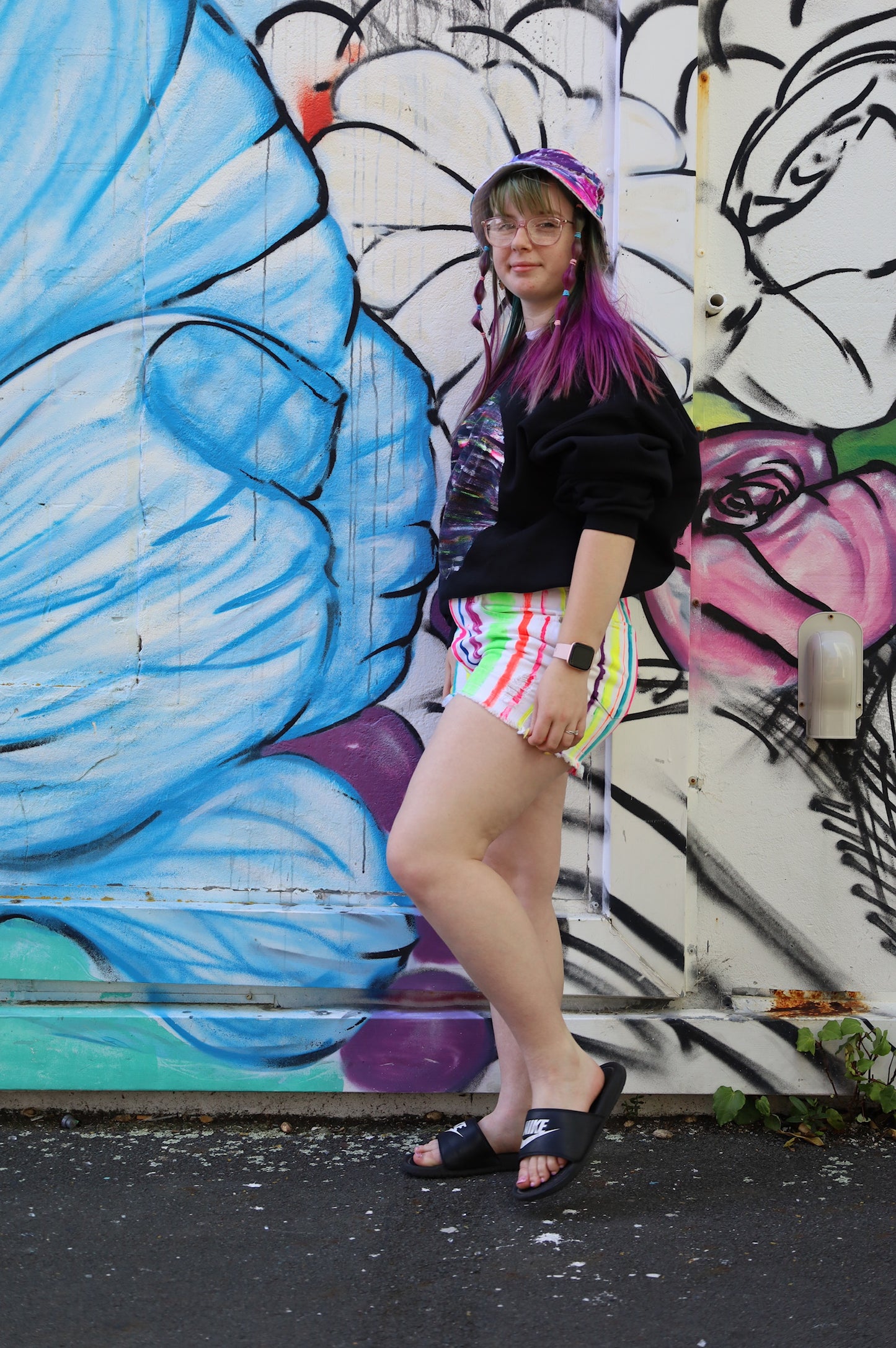 Dreamy Rainbowscape 2 Sweater Size XL