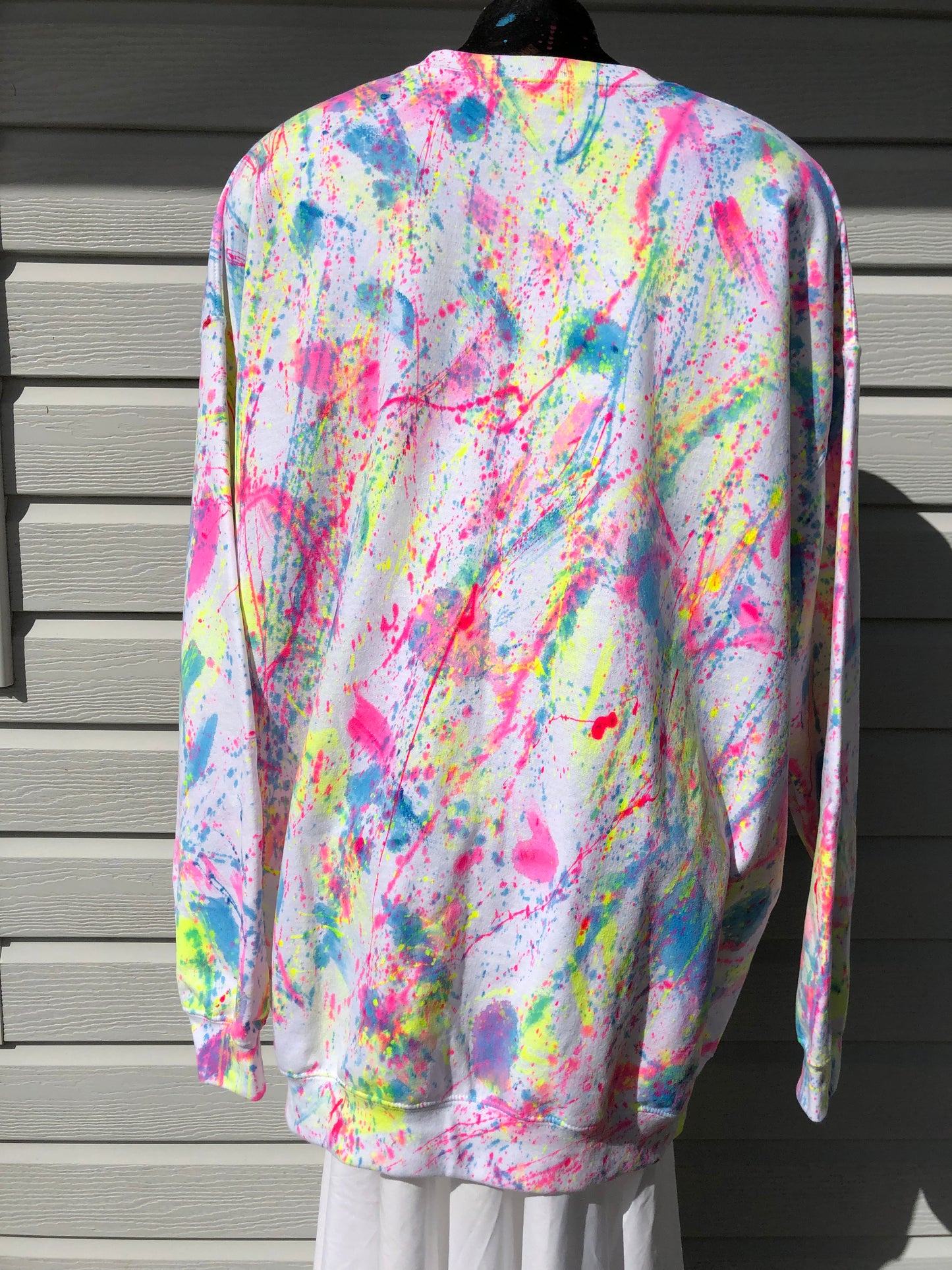 Confetti Splatter Sweater size 5XL