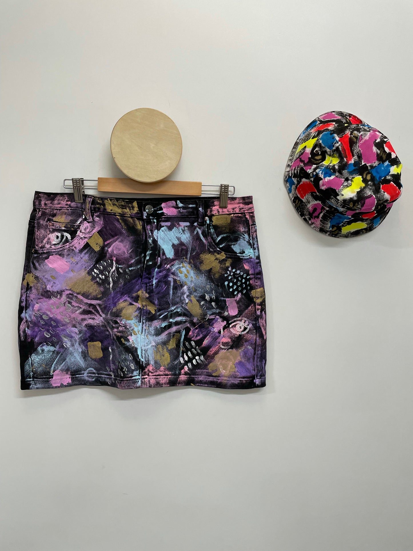 Lucid Lovers Denim Skirt size 16