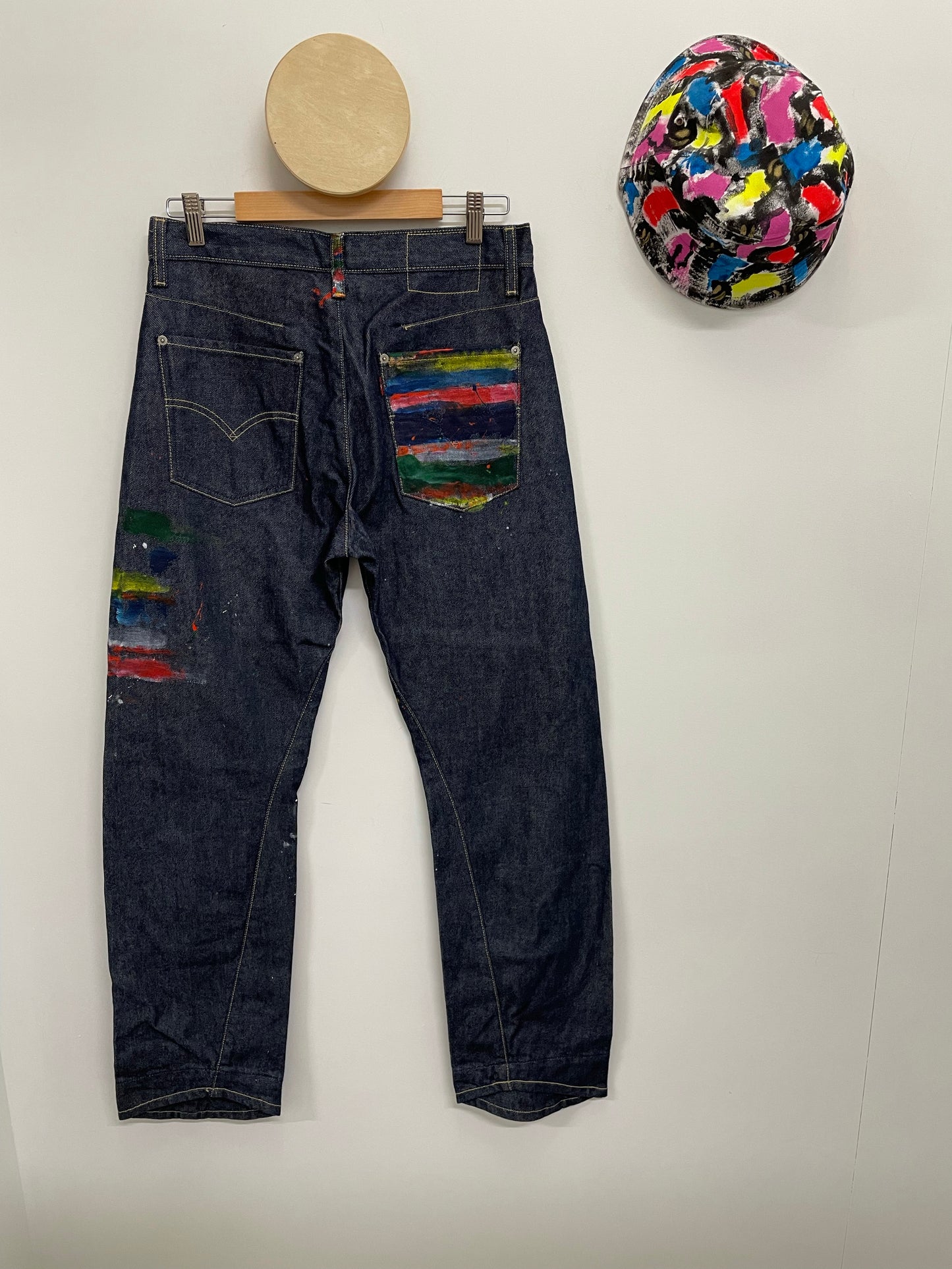 Stripe Jeans Mens Size 30