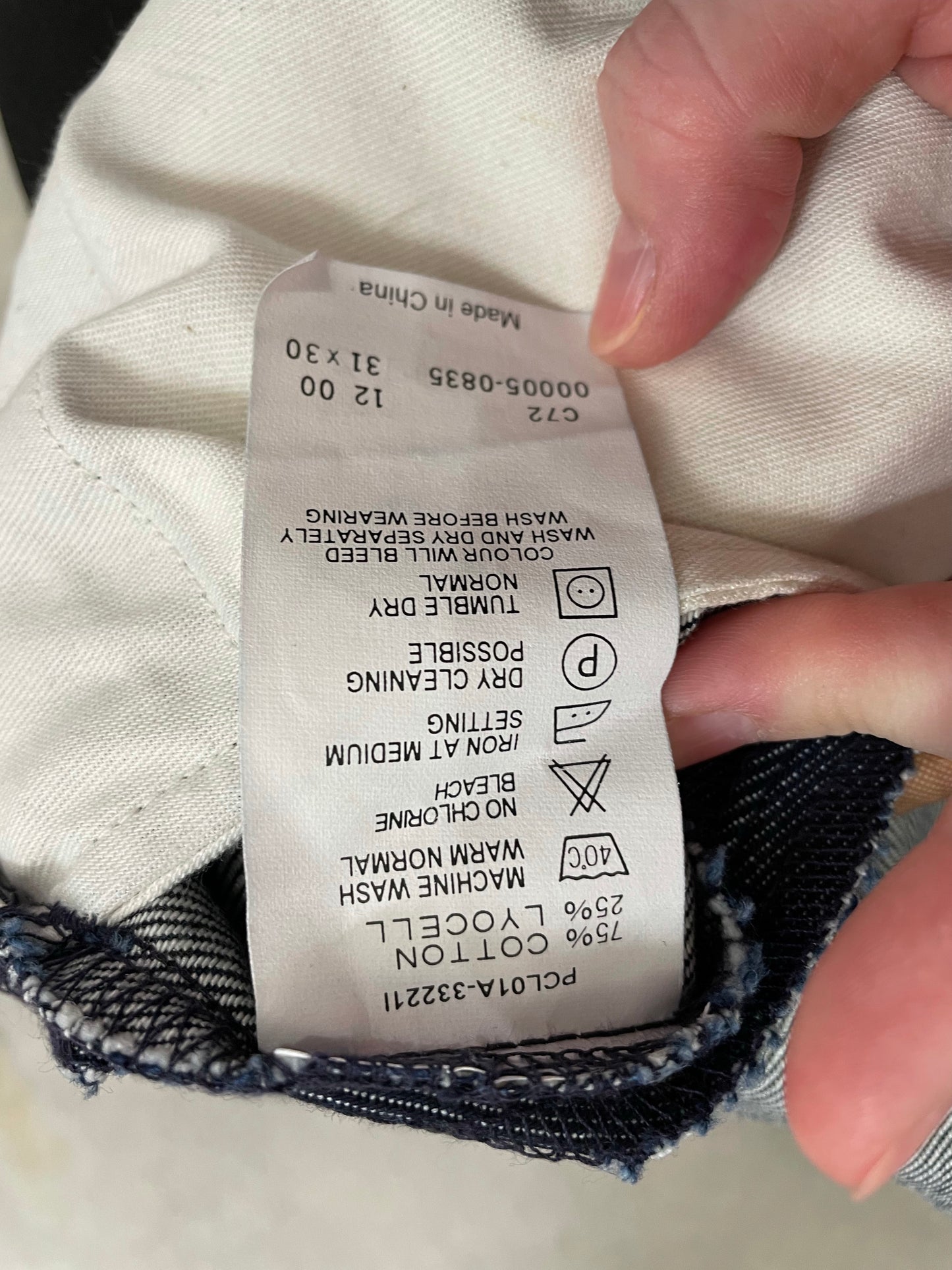 Stripe Jeans Mens Size 30