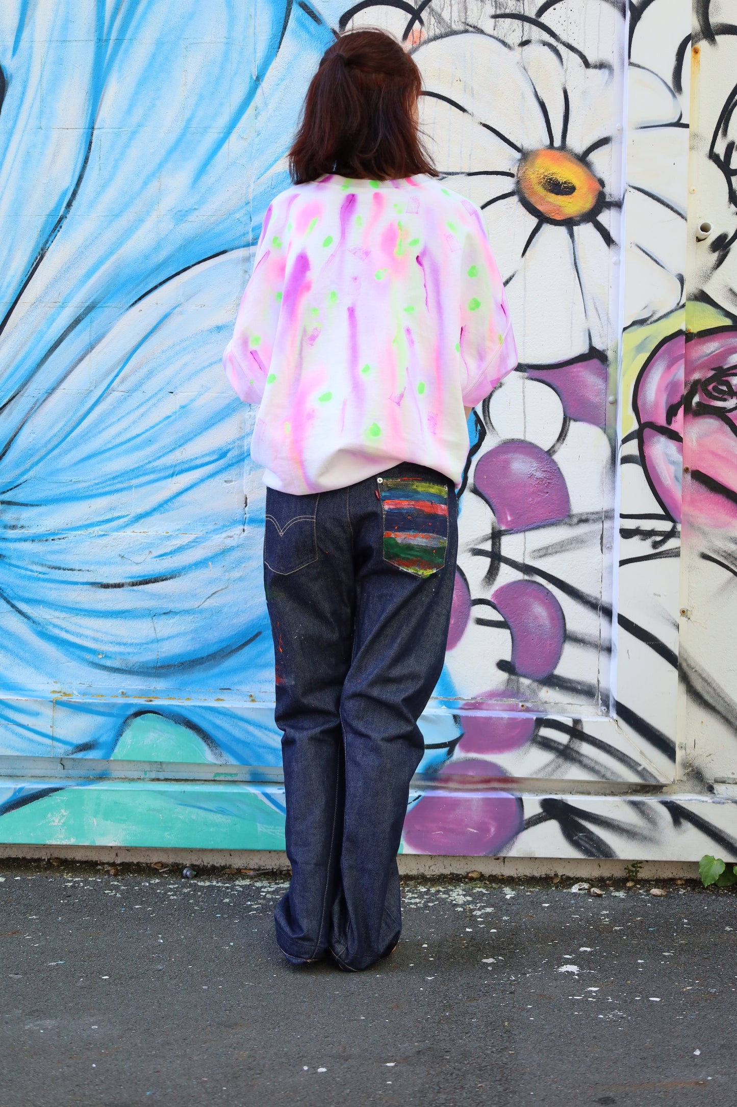 Stripe Jeans Mens Size 30
