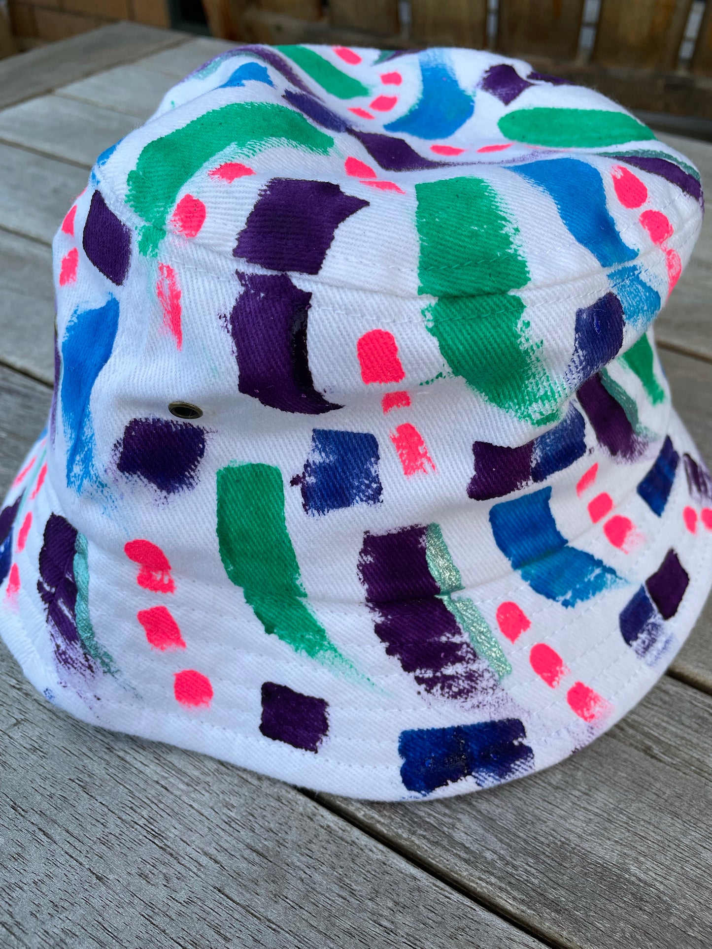 Footprints - 100% Heavy Brushed Cotton Bucket Hat