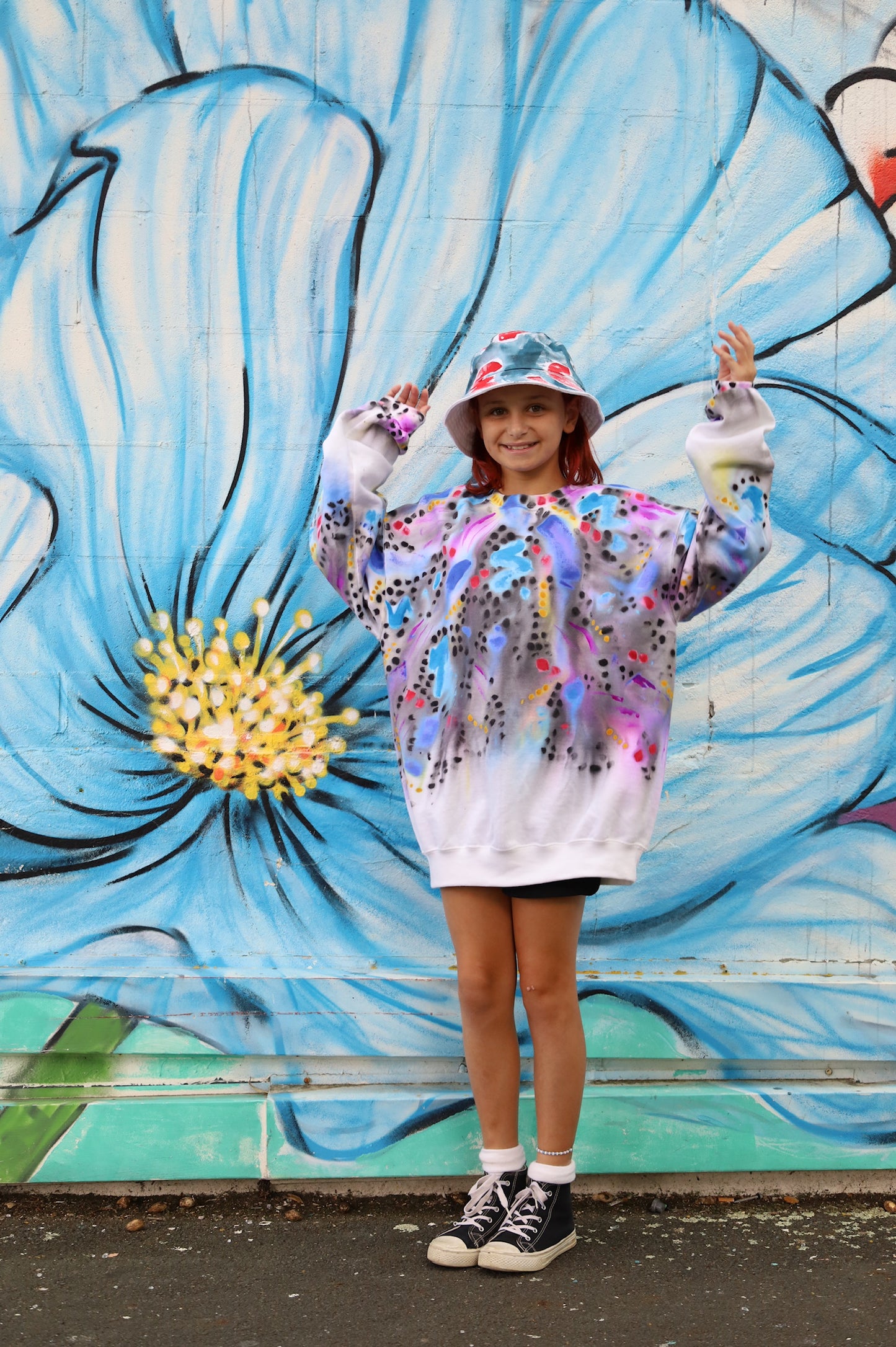 Deep Seahorse - 100% Heavy Brushed Cotton Bucket Hat