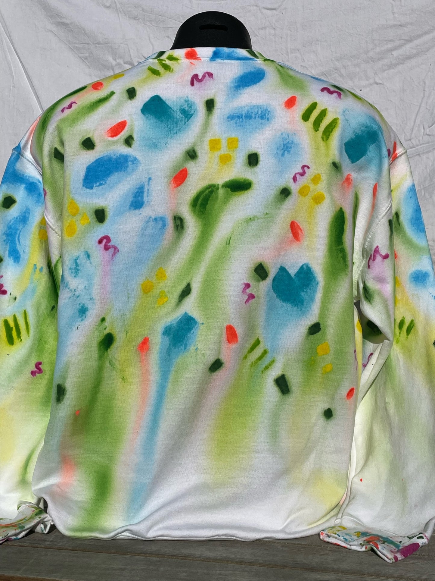 Lime Sprite Sweater Size L