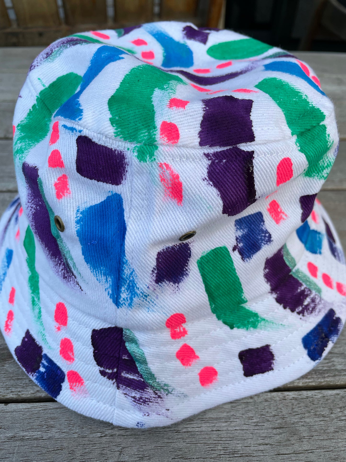 Footprints - 100% Heavy Brushed Cotton Bucket Hat
