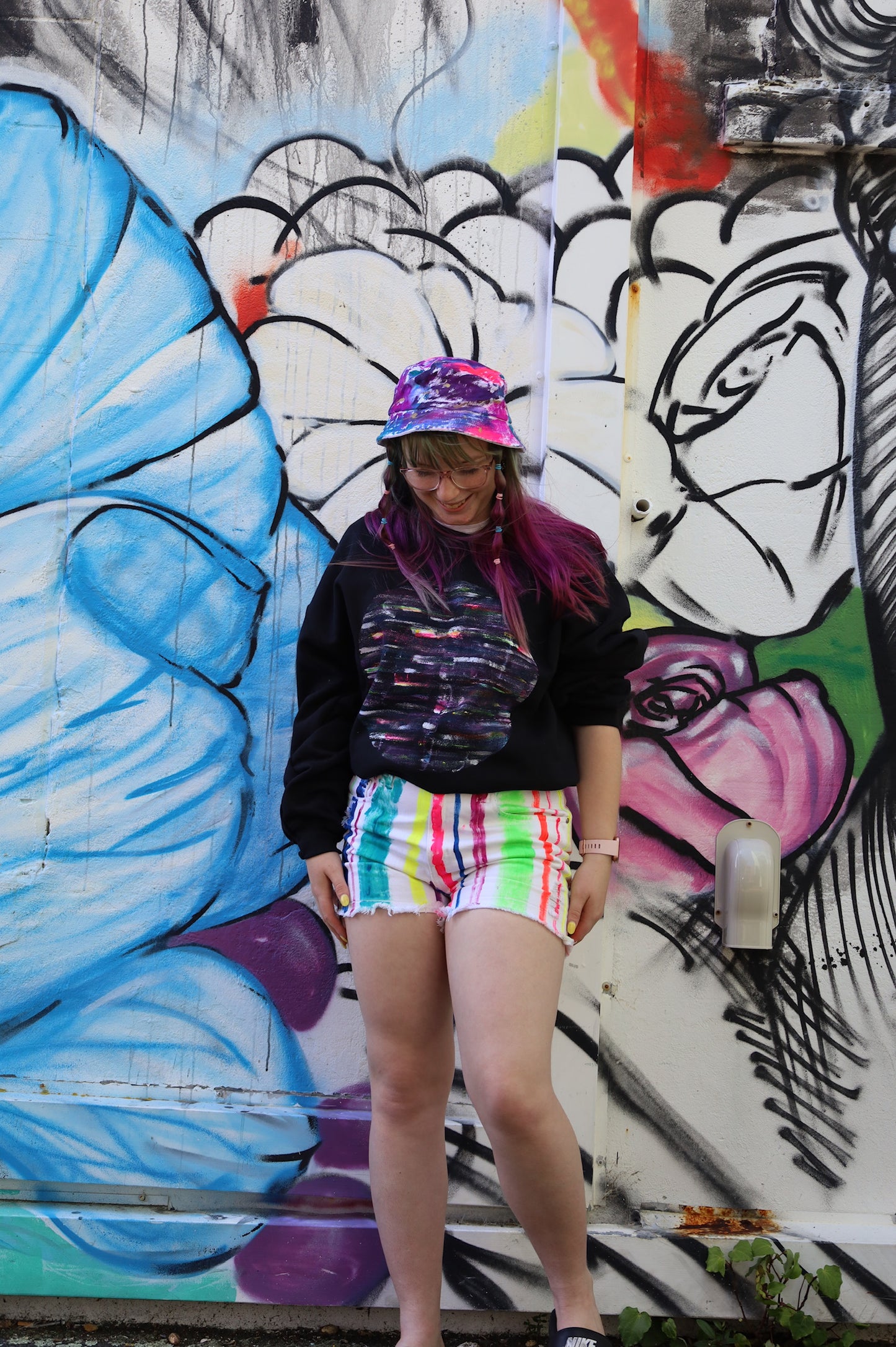 Stripe shorts size 28