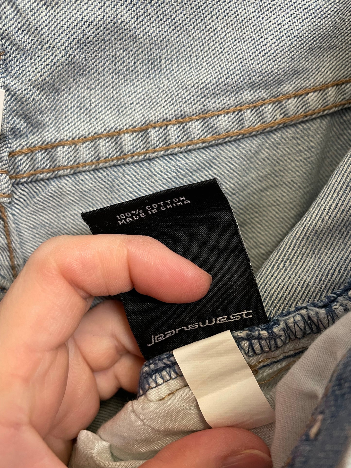 Size 12 Jeanswest 72 Upcycled Denim Capri Jeans