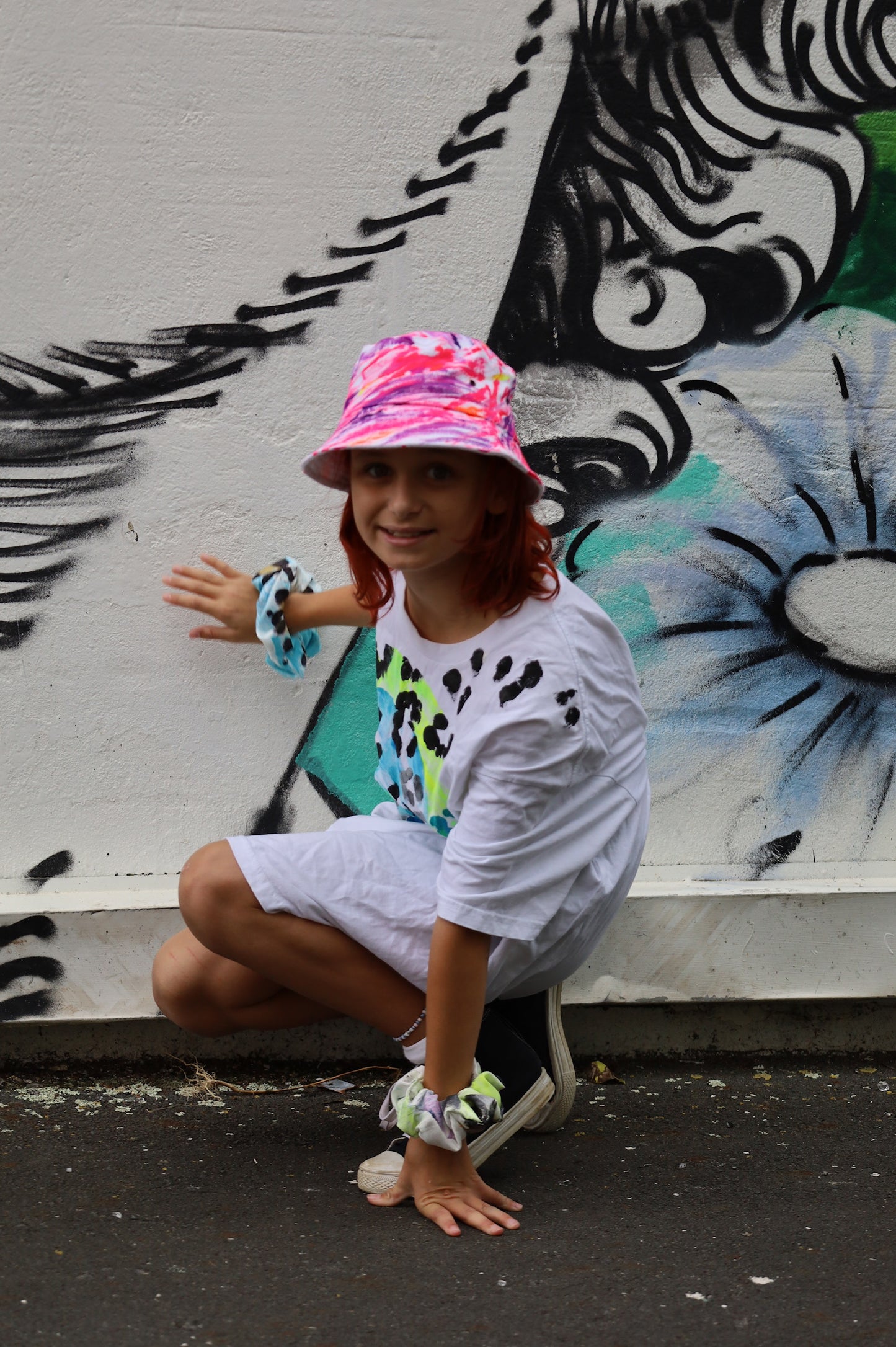 Sour Candy- 100% Heavy Brushed Cotton Bucket Hat