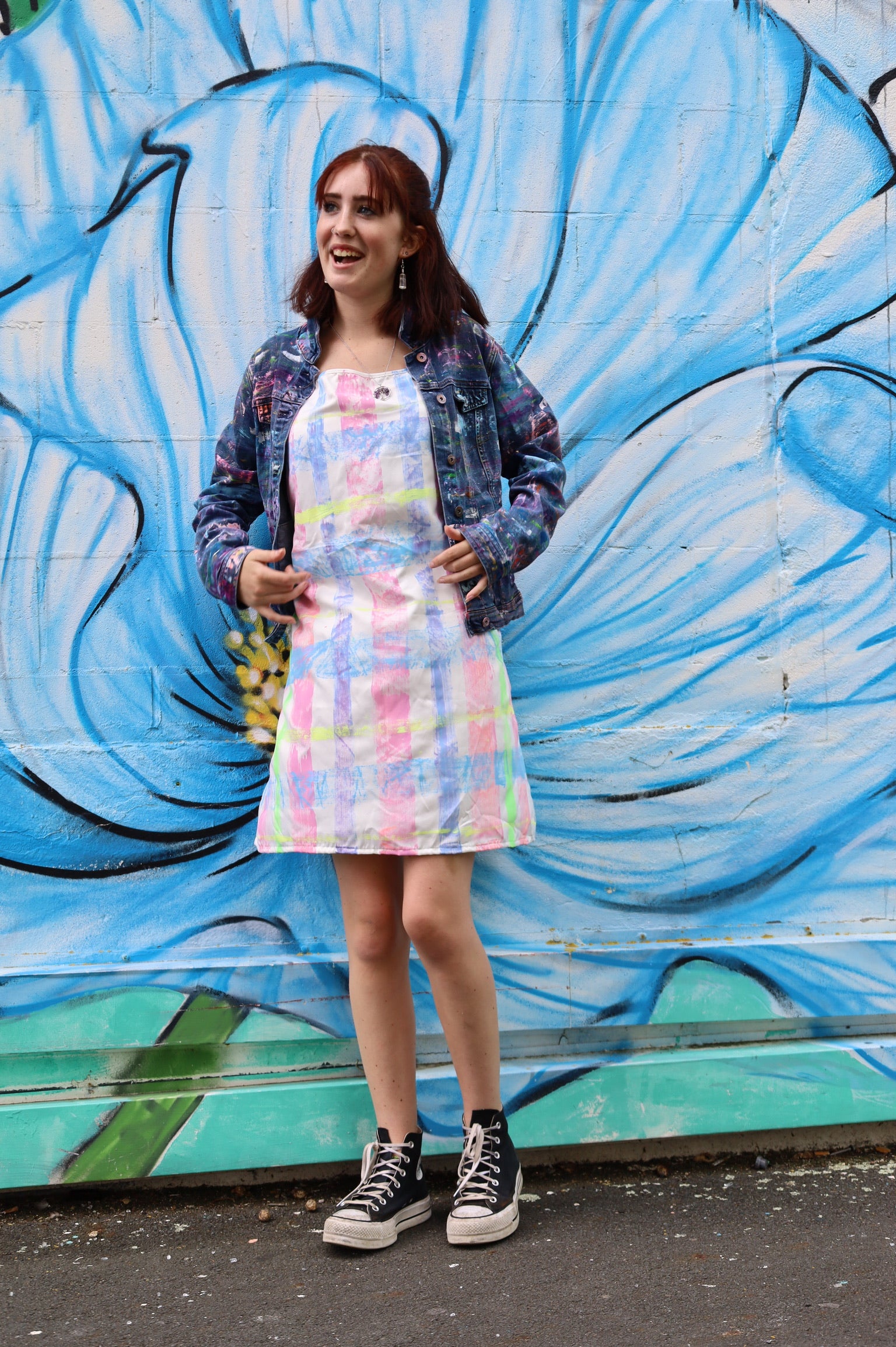 Pastel Plaid Dress size 12 – Dizzie Pastel Plaid Dress size 12 – Dizzie