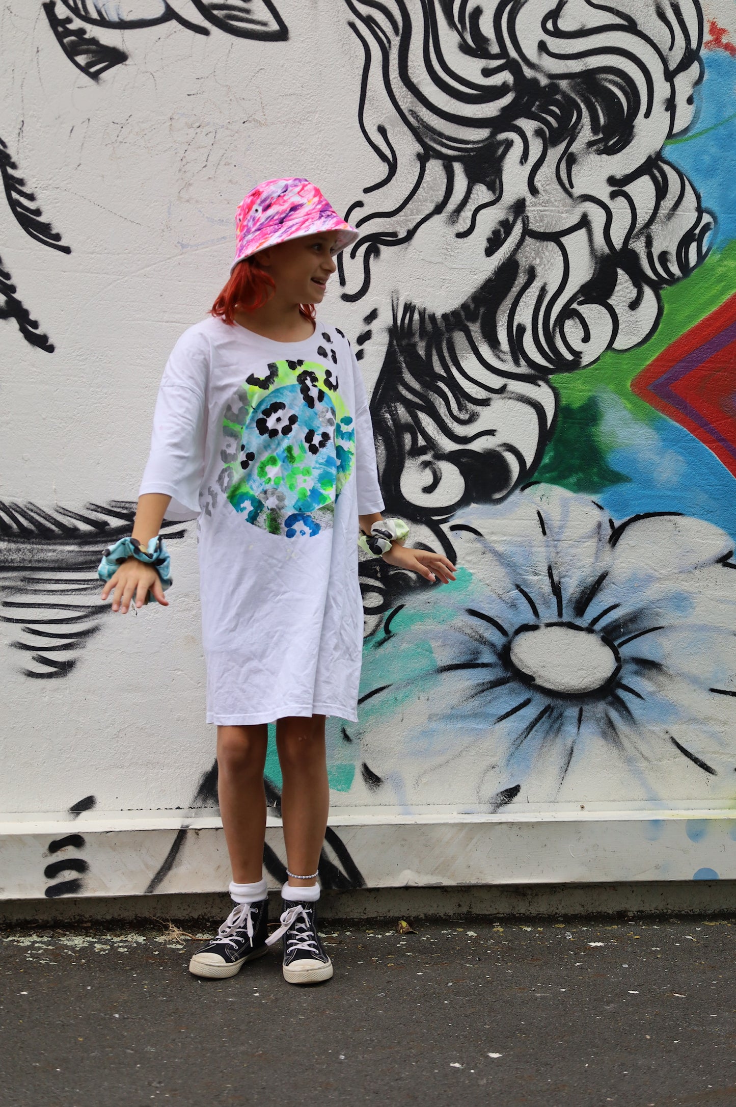 Sour Candy- 100% Heavy Brushed Cotton Bucket Hat