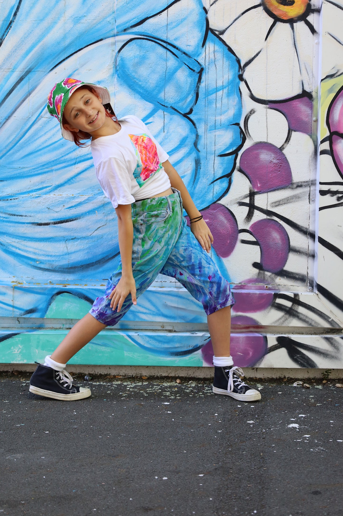 Jungletopia- 100% Heavy Brushed Cotton Bucket Hat