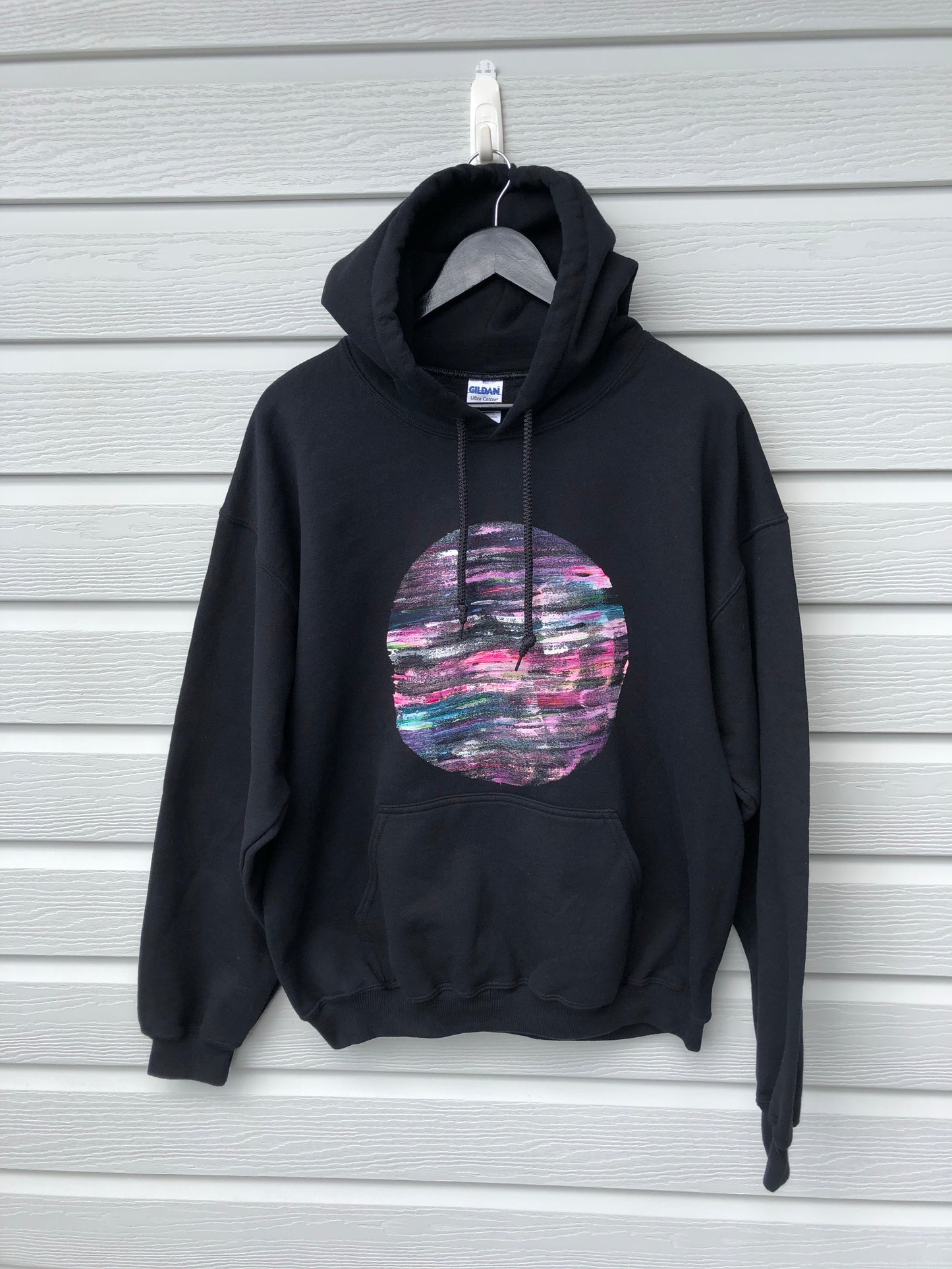 Dreamy Rainbowscape Hoodie Size L