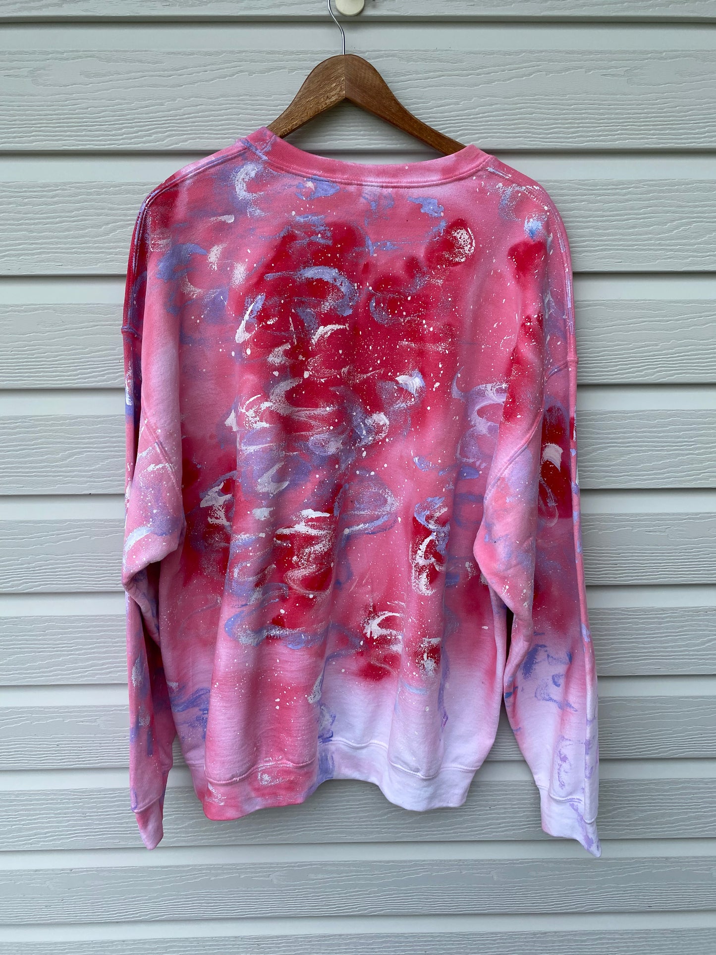 Vapourwave Clouds Sweater Size XL