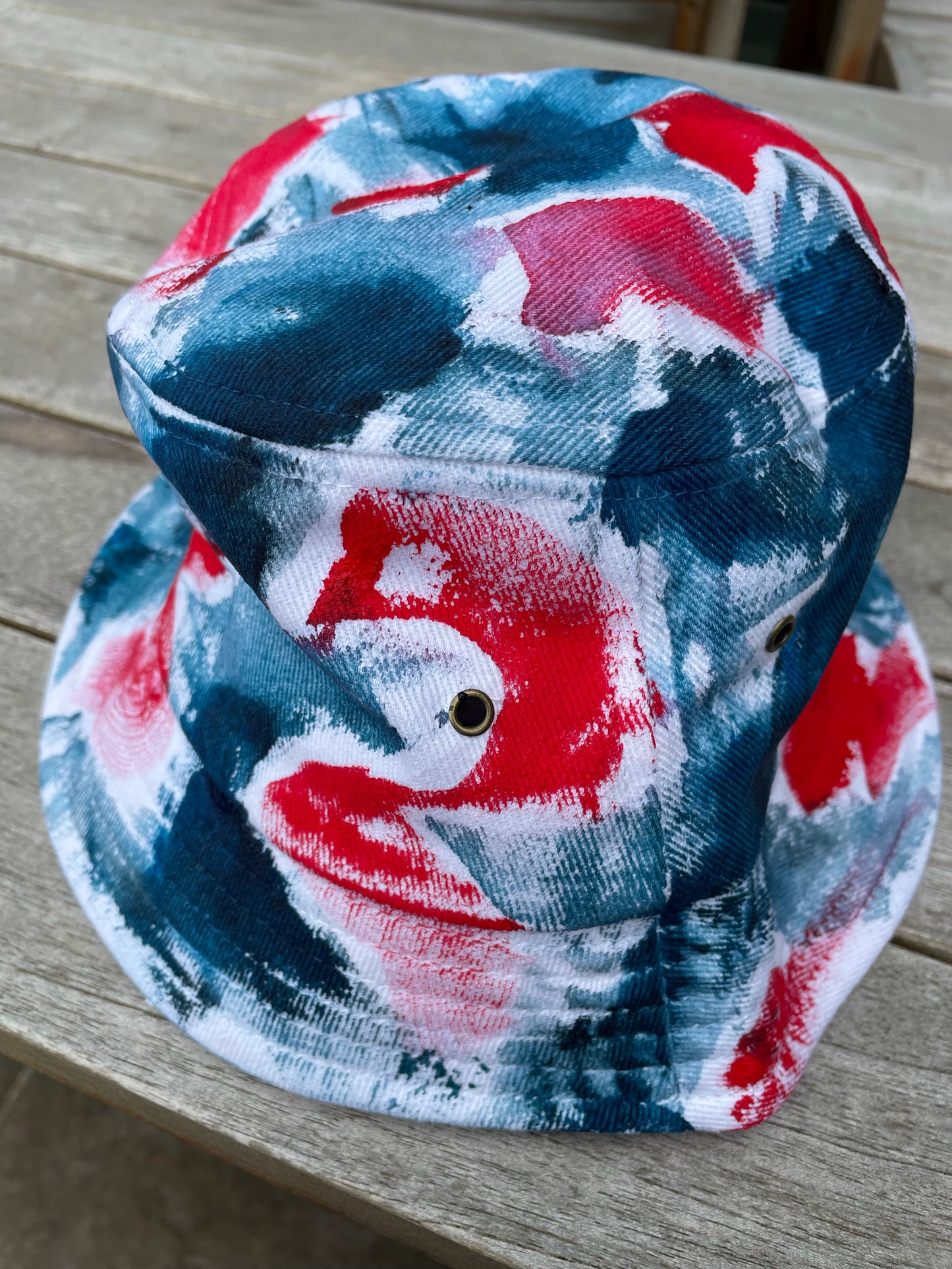 Deep Seahorse - 100% Heavy Brushed Cotton Bucket Hat