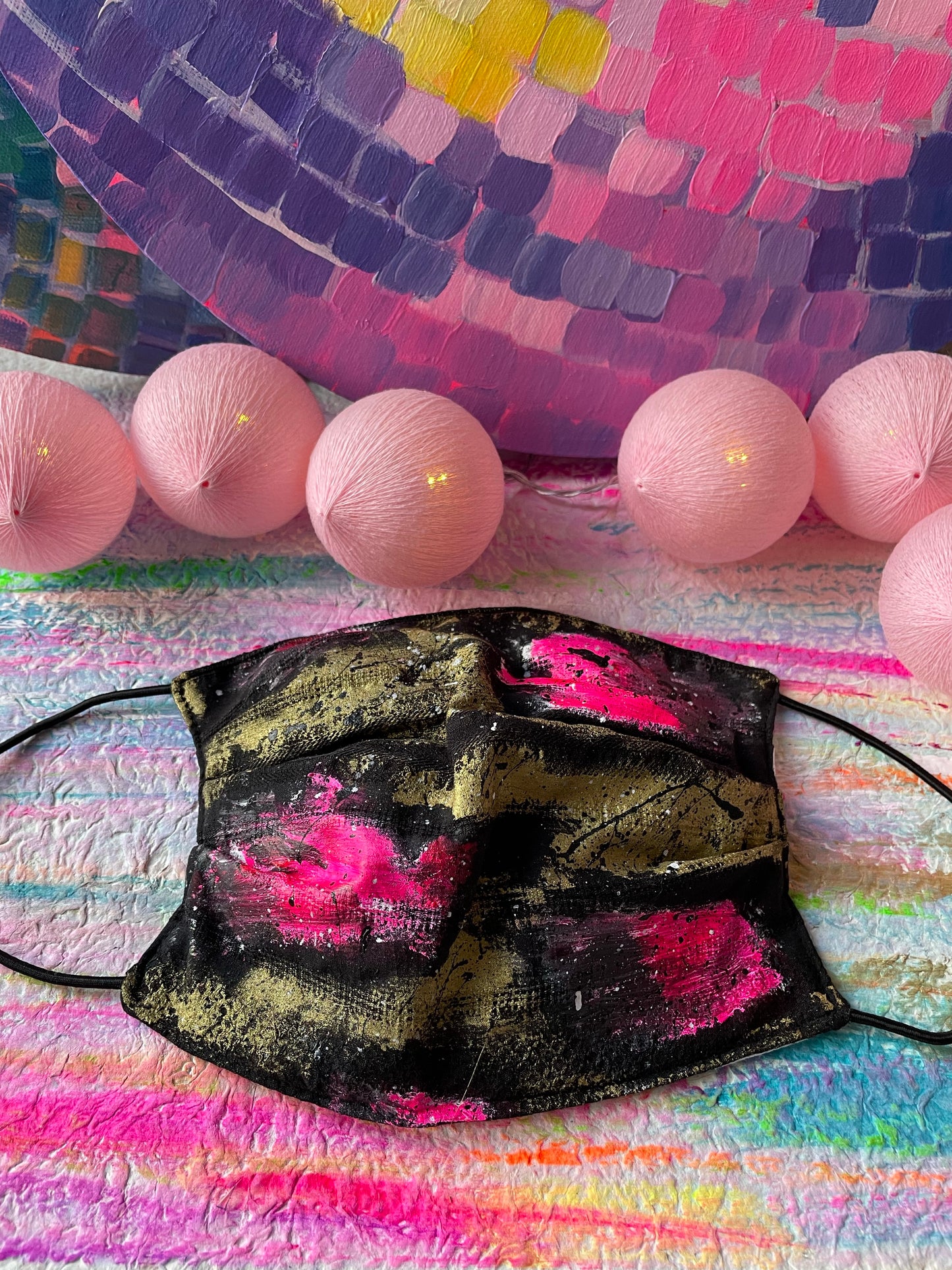 Teenage Dream - Handpainted Face Mask