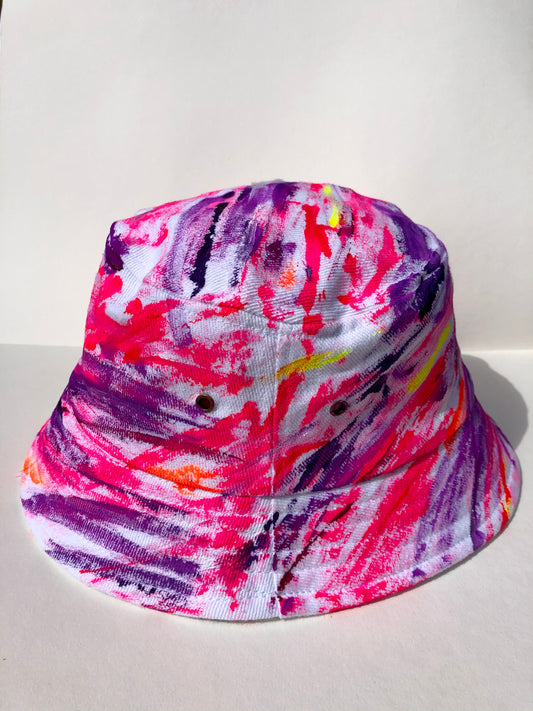 Sour Candy- 100% Heavy Brushed Cotton Bucket Hat