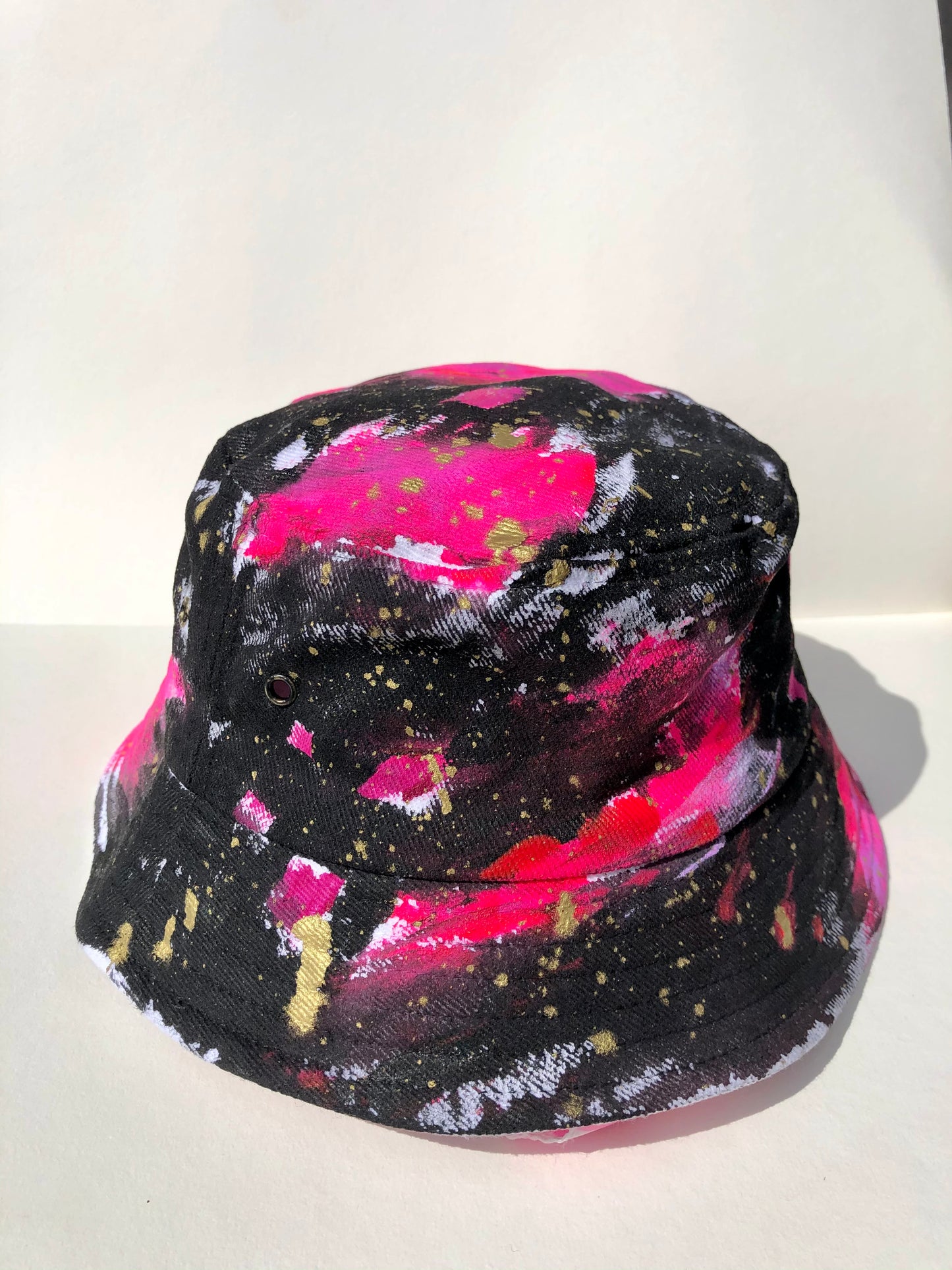 Fuchsia Galaxy - 100% Heavy Brushed Cotton Bucket Hat