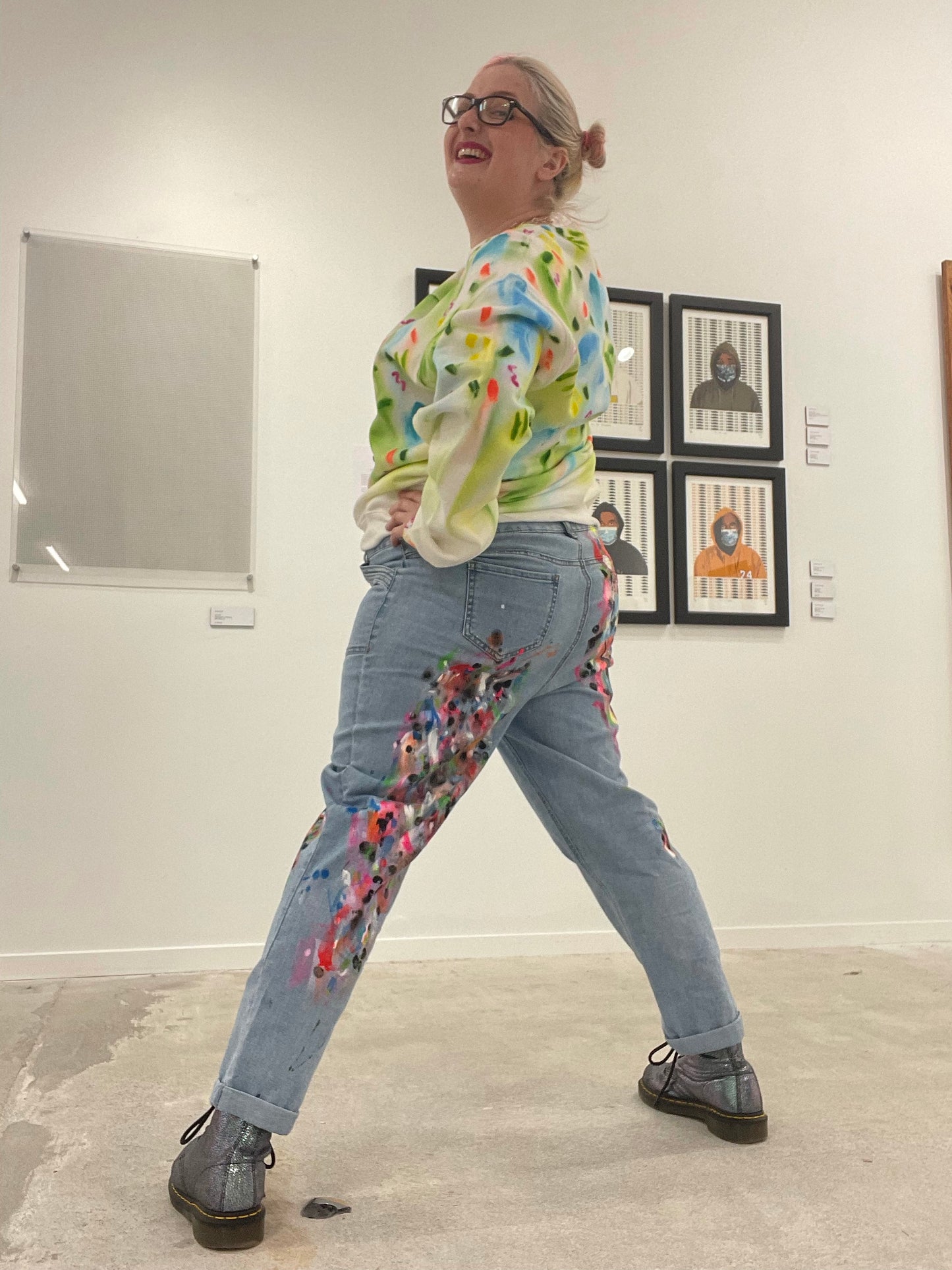 Size 16 Rockmans Upcycled Denim Jeans