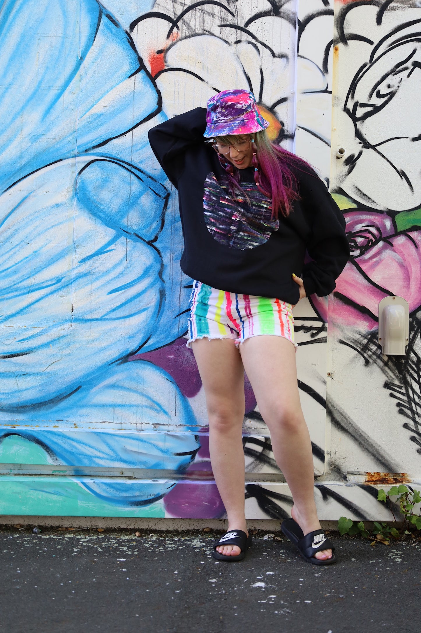 Dreamy Rainbowscape 2 Sweater Size XL