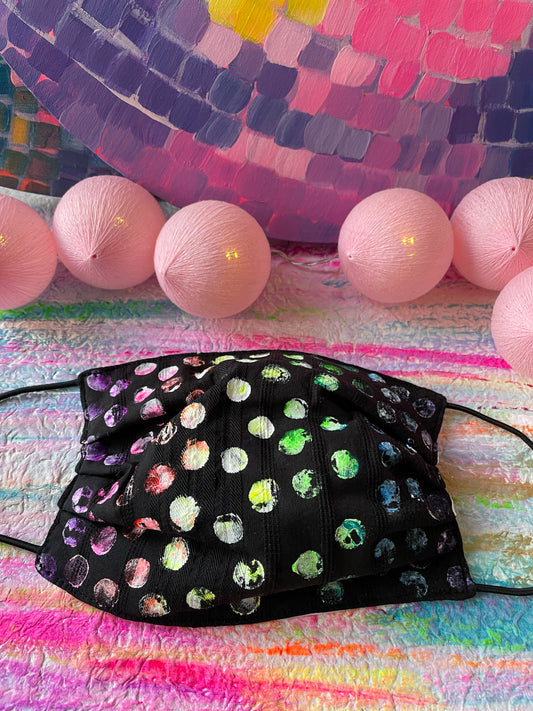 It’s Just Dots - Handpainted Face Mask