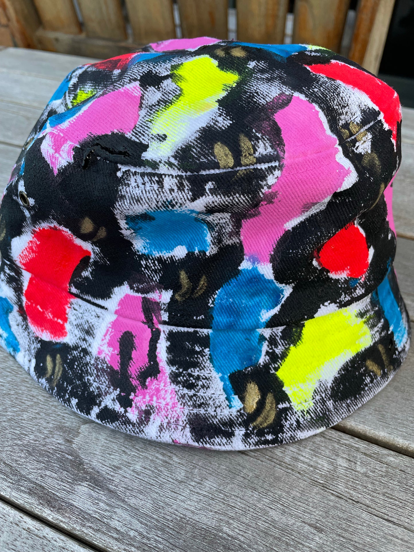 Neon Graffiti - 100% Heavy Brushed Cotton Bucket Hat