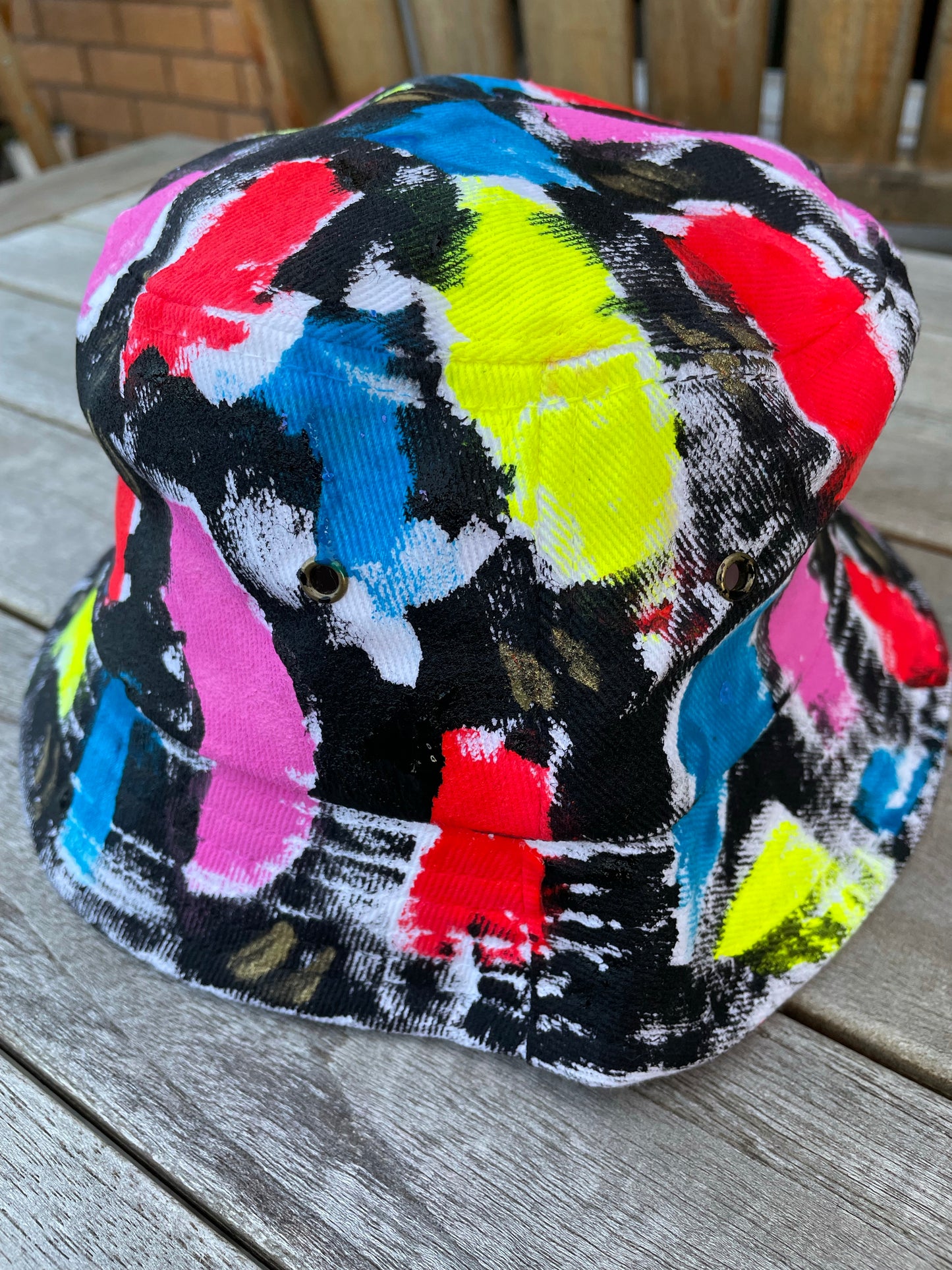 Neon Graffiti - 100% Heavy Brushed Cotton Bucket Hat